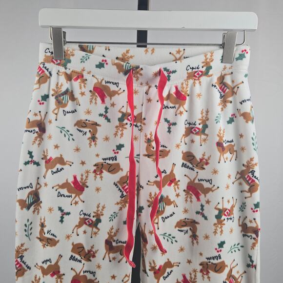Issac Mizrahi Pajama Pants Reindeer Christmas Soft Size XS - Picture 4 of 8